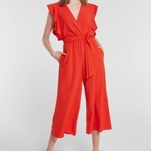 EUC Hutch (Anthropologie) Red XXL Jumpsuit